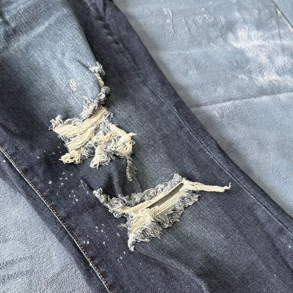 Judy Blue Women's Boyfriend Fit Jeans - Dark Blue - Picture 6 of 10